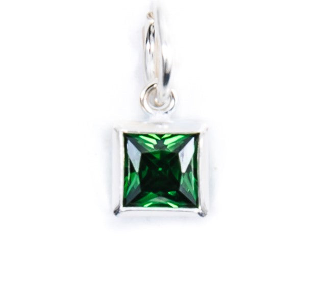 Silver Birthstone Charms