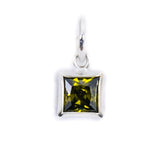 Silver Birthstone Charms