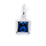 Silver Birthstone Charms