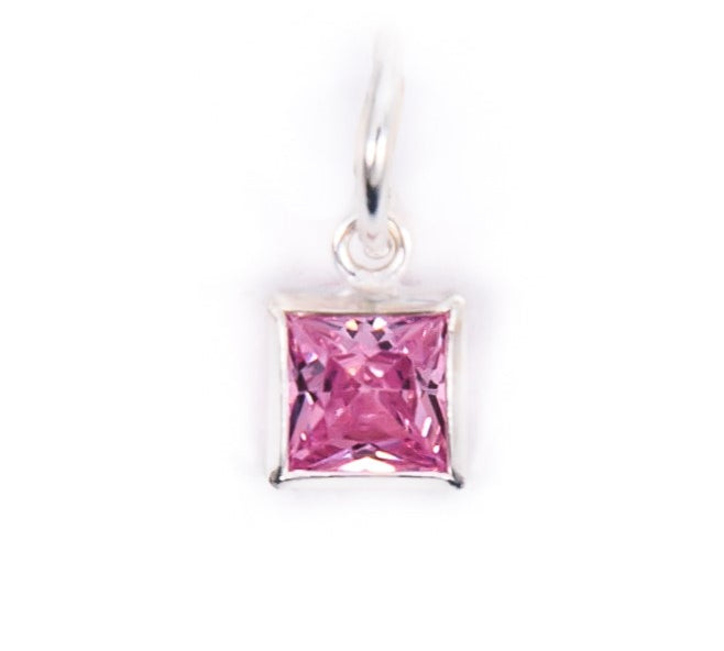 Silver Birthstone Charms