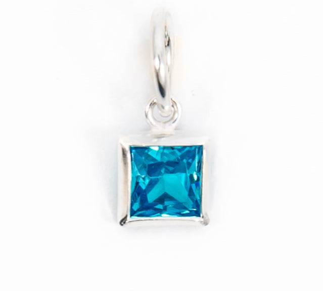 Silver Birthstone Charms
