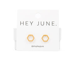 OG Hexagon Studs