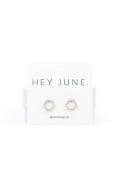 Hexagon Studs