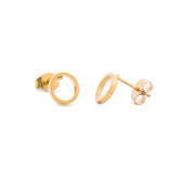 OG Open Circle Studs