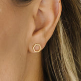 OG Hexagon Studs