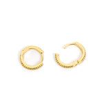 16 mm Classic Diamond Huggies