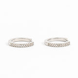 16 mm Classic Diamond Huggies