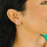 16 mm Classic Diamond Huggies