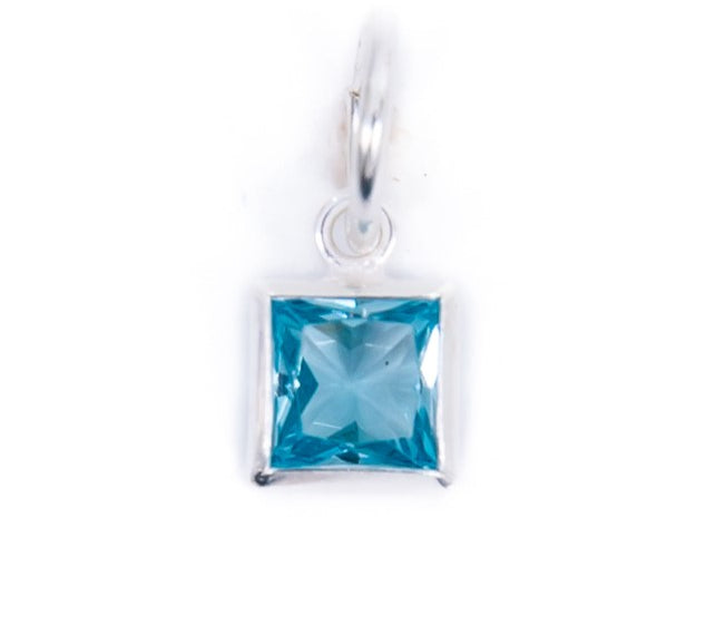 Silver Birthstone Charms