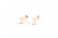 Rectangle Diamond Screwbacks
