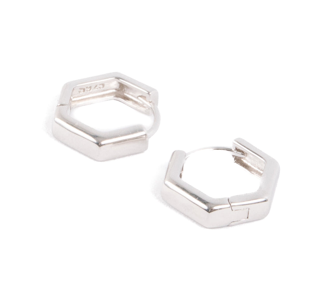 Hexagon Huggies