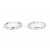 16 mm Silver Sleek Huggies