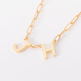 Connected Letter Necklace