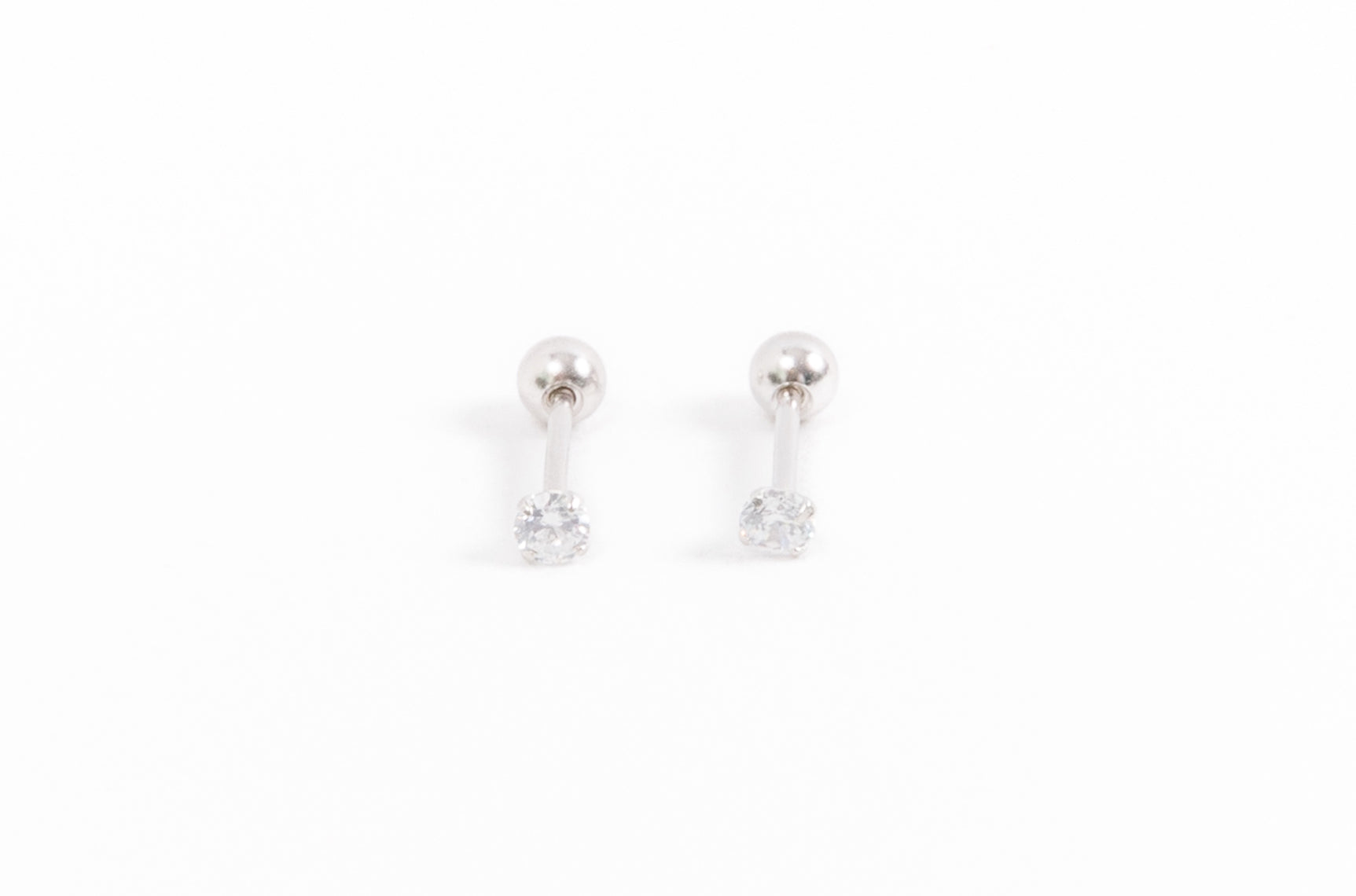 2.5 mm Diamond Screwbacks