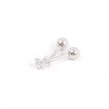 2.5 mm Diamond Screwbacks