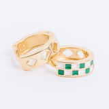 Green Checkered Huggies