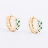 Green Checkered Huggies